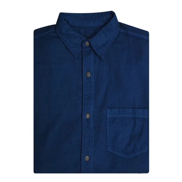 Single Pocket Denim Shirt