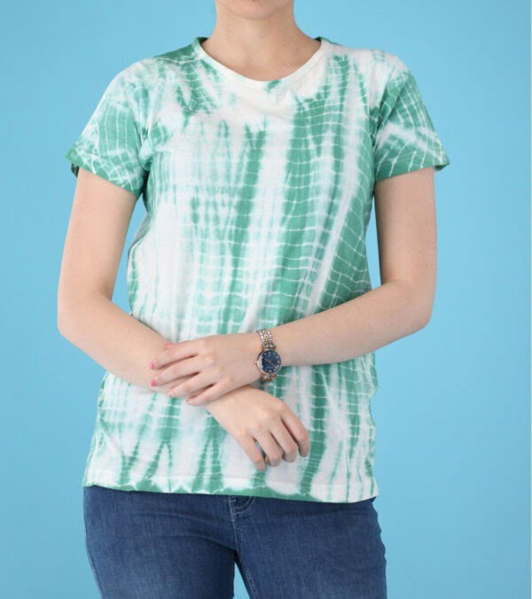 Women Tie and Dye Cotton Tee for Daily Wear | TFC-WT-01