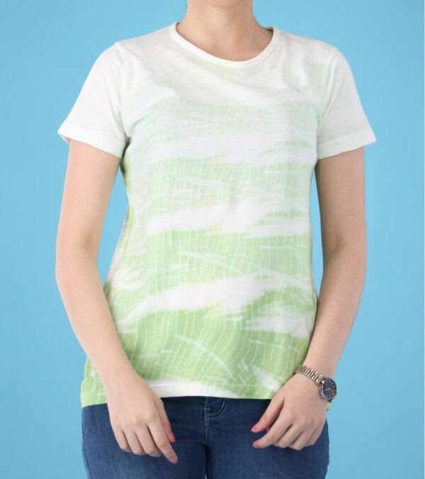 Women Tie and Dye Cotton Tee for Daily Wear | TFC-WT-01