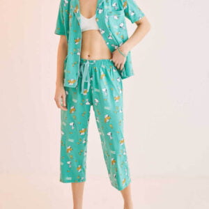 Short Sleeves Masculine Pajama Set | TFC-WNS-002