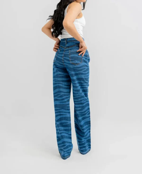 Stylish Printed Denim Jeans for Women | TFC-DJW-001